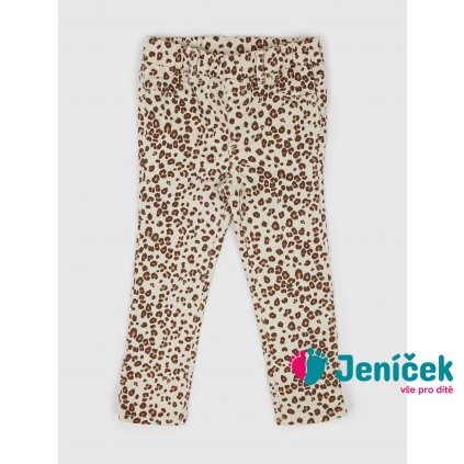 Dětské legíny leopard Béžová