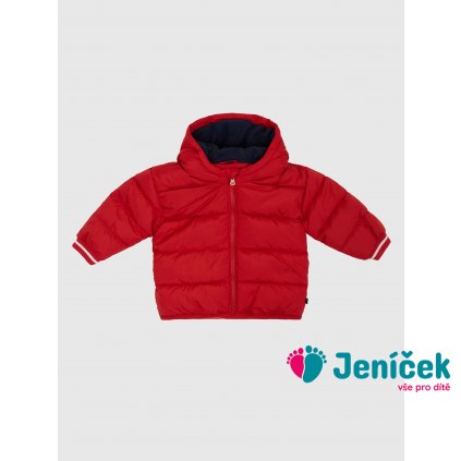 Dětská zimní prošívaná bunda Červená