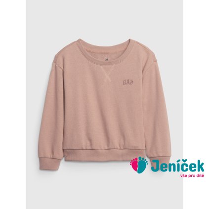 Baby mikina s logem Růžová