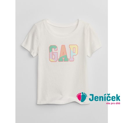 Dětské tričko s logem GAP Bílá