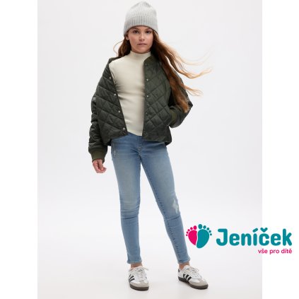 Dětské džíny jeggings stretch Modrá
