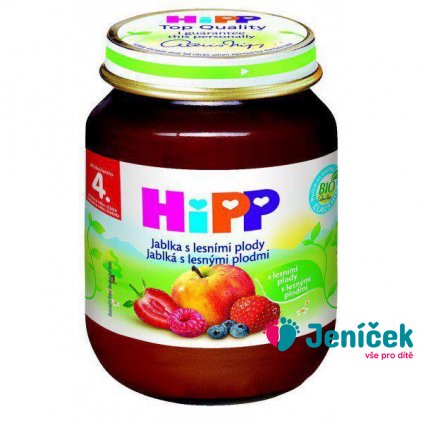 HiPP BIO jablkový s lesními plody 125 g