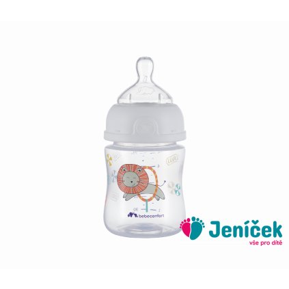 Kojenecká láhev Emotion 150ml 0-6m White