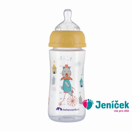 Kojenecká láhev Emotion 270ml 0-12m Yellow