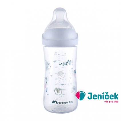 Kojenecká láhev Emotion Physio 270ml 0-12m+ White