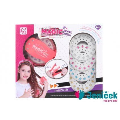 Sada korálků do vlasů se strojkem