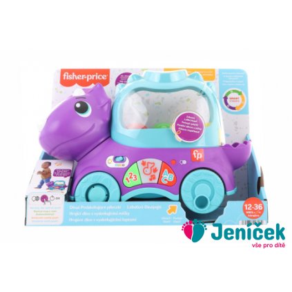 Fisher-price Hrající dino s vyskakujícími míčky HNR51 TV