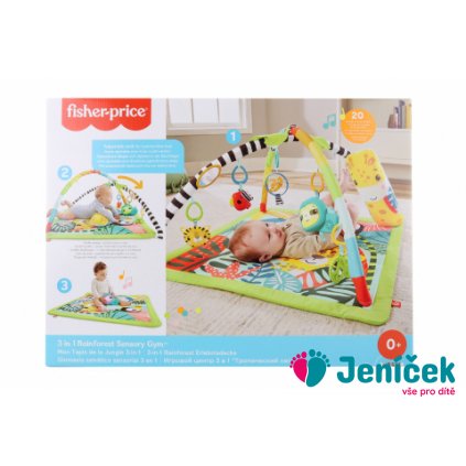 Fisher-Price Hrací dečka se žirafou 3v1 HJW08