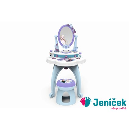 Ledové království Toaletní stolek 2v1 se židličkou