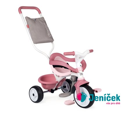 Tříkolka Be Move Confort růžová