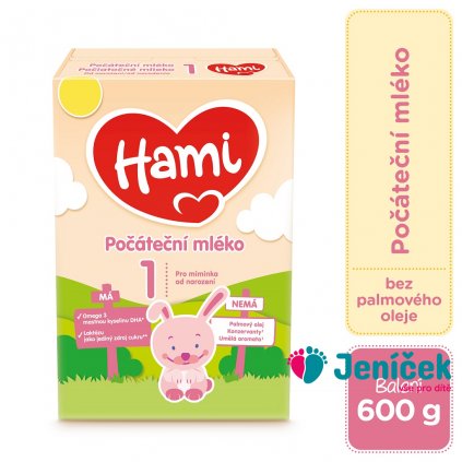 HAMI 1 Mléko počáteční 600 g