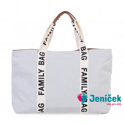 Cestovní taška Family Bag Canvas Off White