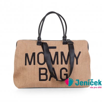 Přebalovací taška Mommy Bag Raffia Look