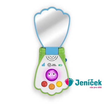 BABY EINSTEIN Hračka hudební telefon Shell Phone™ 6m+