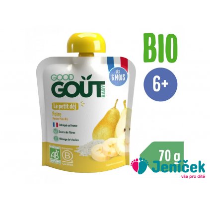 GOOD GOUT BIO Hrušková snídaně 70 g