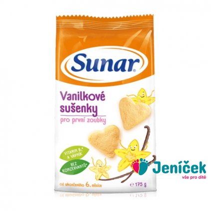 SUNAR Sušenky vanilkové 175 g