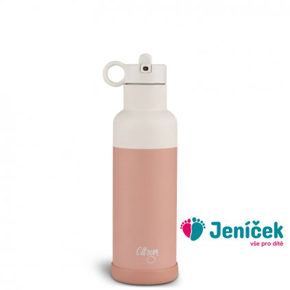 Citron Nerezová lahev na vodu 500 ml - Blush Pink