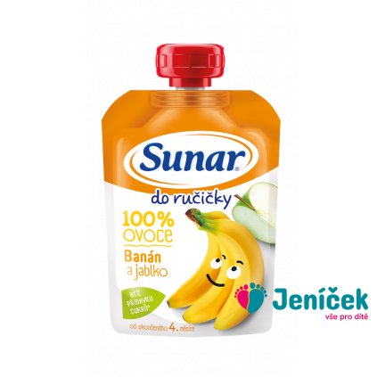 SUNAR Kapsička Do ručičky banán, jablko 100 g