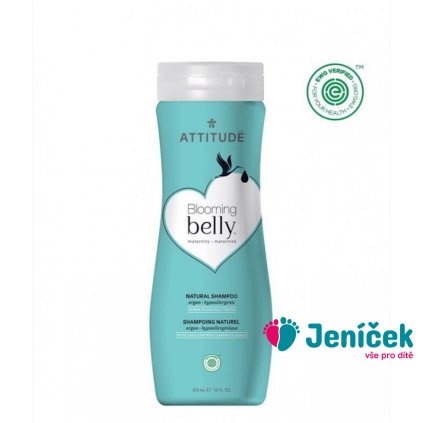 ATTITUDE Přírodní šampón Blooming Belly nejen pro těhotné s arganem 473 ml