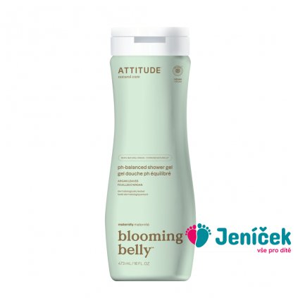 ATTITUDE Přírodní tělové mýdlo Blooming Belly nejen pro těhotné s arganem 473 ml