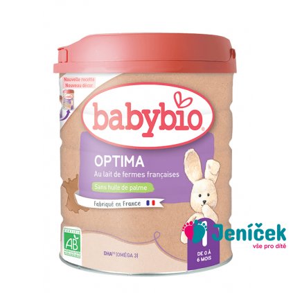 BABYBIO OPTIMA 1 kojenecké bio mléko 800 g