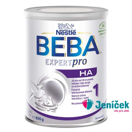 BEBA EXPERTpro HA 1 Mléko počáteční, 800 g