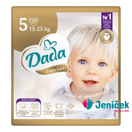 DADA Extra Care Pleny jednorázové 5 Junior (15-25 kg) 28 ks