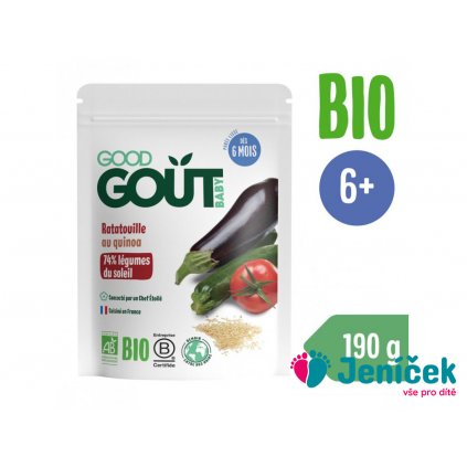 GOOD GOUT BIO Ratatouille s quinou 190 g