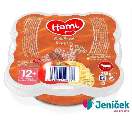 HAMI Malý Gurmán: Boloňské špagety (230 g)