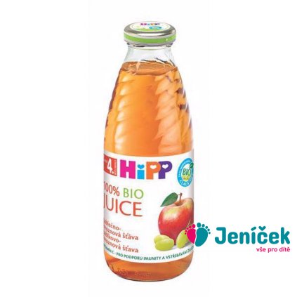 HiPP BIO šťáva jablečno - hroznová 500 ml