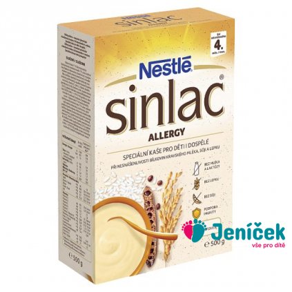 NESTLÉ Sinlac Allergy Kaše nemléčná speciální 500 g