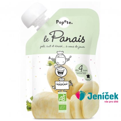 POPOTE Kapsička bio pastinák 120 g, 6+