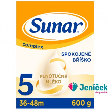 SUNAR Complex 5 Mléko kojenecké 600 g