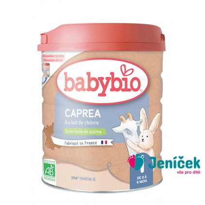 BABYBIO CAPREA 1 plnotučné kozí kojenecké bio mléko 800 g