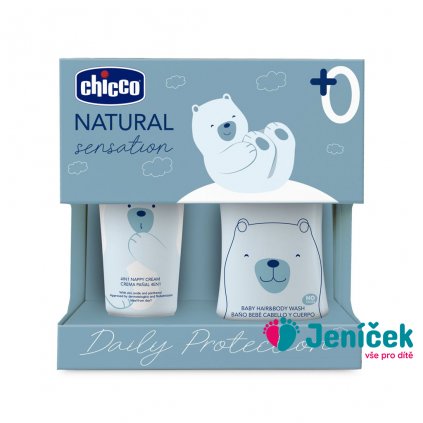 CHICCO Set dárkový kosmetický Natural Sensation - Daily Protection 0m+