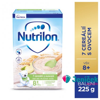 NUTRILON Pronutra® Kaše 7 cereálií s ovocem 225g, 8+