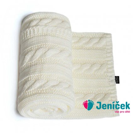 Deka pro miminka White 80x105