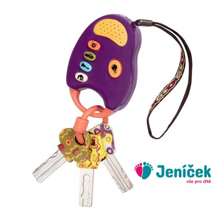 Klíčky k autu FunKeys fialové