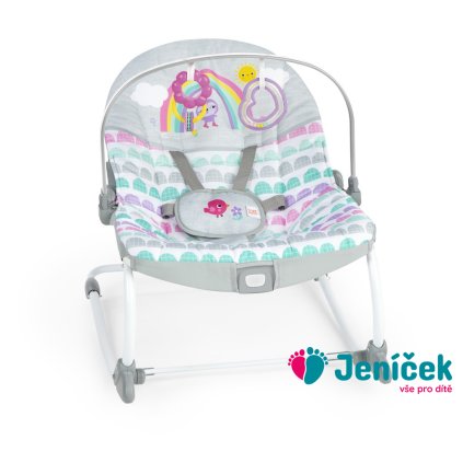 BRIGHT STARTS Houpadlo vibrující Rosy Rainbow™ 0m+ do 18 kg