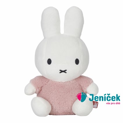 Králíček Miffy Fluffy Pink 25 cm