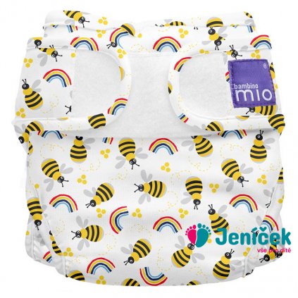 Bambino Mio Miosoft plenkové kalhotky Honeybee Hive 3-9kg