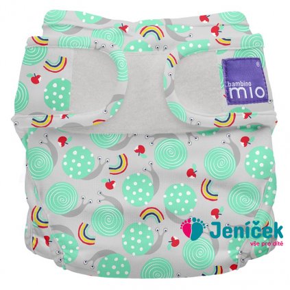 Bambino Mio Miosoft plenkové kalhotky Snail Surprise 3-9kg