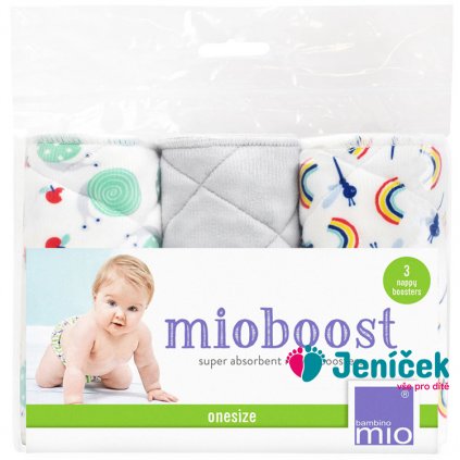 Bambino Mio absorbční vložky Mio Boost Snail Surprise 3 ks 3ks v sadě