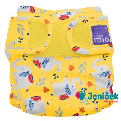 Bambino Mio Miosoft plenkové kalhotky Elephant Stomp 3-9kg