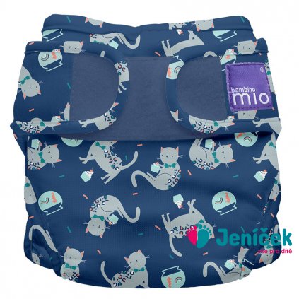 Bambino Mio Miosoft plenkové kalhotky Feline Fiesta 3-9kg