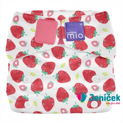 Bambino Mio Miosolo látková plenka all in one Strawberry Cream