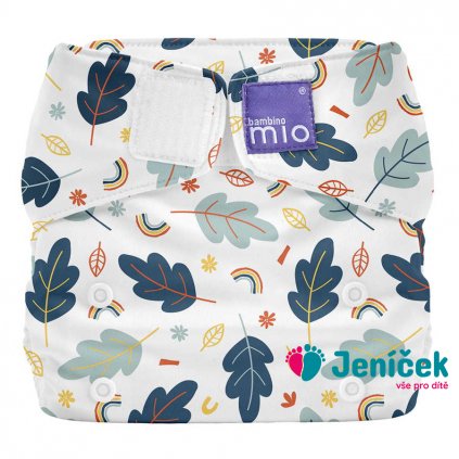 Bambino Mio Miosoft plenkové kalhotky Little Leaves 9-15kg