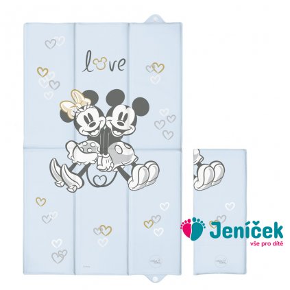 CEBA Podložka přebalovací cestovní (50x80) Disney Minnie & Mickey Blue