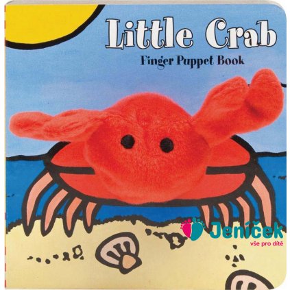 Chronicle Books Maňásková knížka Malý krab