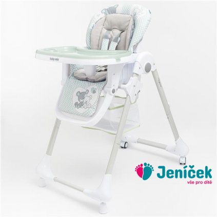 Jídelní židlička Baby Mix Infant green